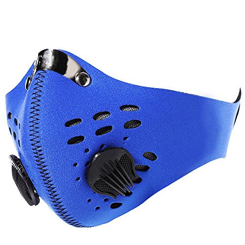 blue dust mask